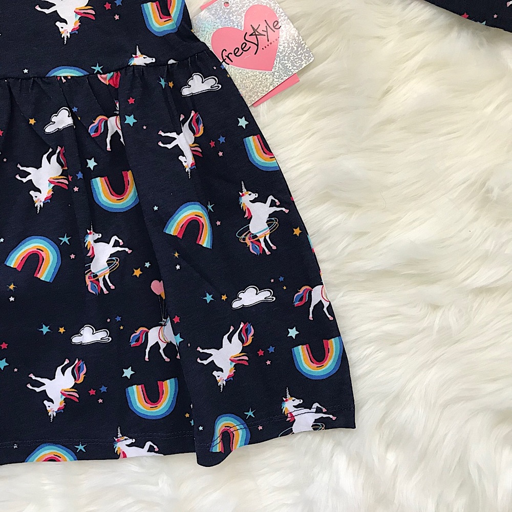 Free Style Revolution Cute Cotton Dress 3T - Picture 4 of 8